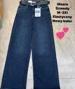 Jeansy Damskie, size m-3xl,Paczka 12szt ,1 kolor