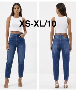 Jeansy Damskie, size xs-xl,Paczka 10szt ,1 kolor