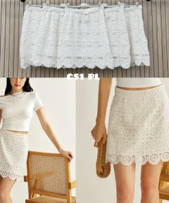 Spódnica DAMSKA,size uni,paczka 6szt,1kolor