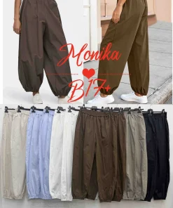 Spodnie damskie , WŁOSKA,Size uni ,paczka 6 szt mix kolor