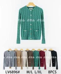 Swetry damskie, size m/l-l/xl,paczka 8szt,mix kolor