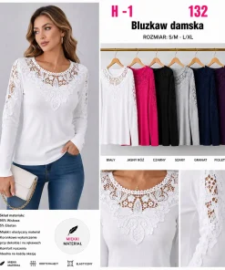 Bluzki Damskie ,size s/m-l/xl,paczka 12szt,mix kolor