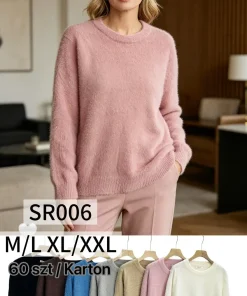 Swetry Damskie,size m/l-xl/2xl,Paczka 12szt ,mix kolor