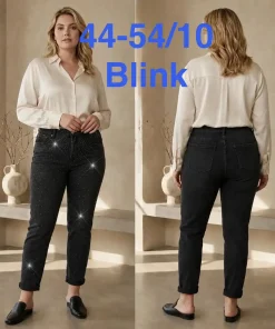 Jeansy damskie,size 44-54,paczka 10szt, 1 kolor