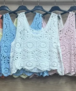 Bluzki damskie, size uni,paczka 6szt,mix kolor