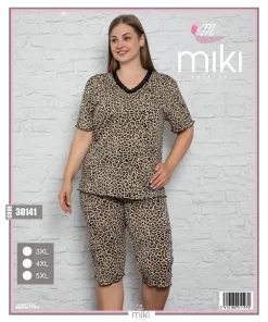 Piżama Damskie,Size 3xl-5xl,paczka 6szt, 1 kolor