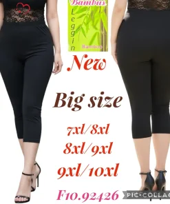 Legginsy damskie,Size 7xl/8xl-9xl/10xl,paczka 12szt, 1 kolor