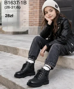 Buty Botki DZIECIĘCE 26-31 8par)