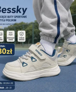 Buty Sportowe DZIECIĘCE (26-31, 8p) 1 kolor