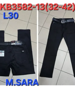 Spodnie JEANSOWE MĘSKIE,Size 32-42,paczka 12szt, 1 kolor