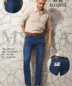Spodnie JEANSOWE MĘSKIE,Size 30-38,paczka 12szt, 1 kolor