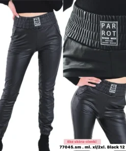 Spodnie skórzane Damskie, size s/m-xl/2xl,Paczka 12szt ,1 kolor