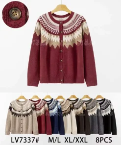 Swetry damskie, size m/l-xl/2xl,paczka 8szt,mix kolor