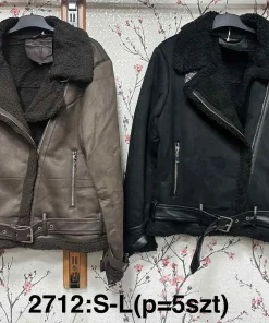 Kurtki skórzane damskie ,size s-l,Paczka 5szt, 1kolor