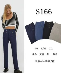 Jeansy Damskie,size s/m-2xl,paczka 12szt, mix kolor