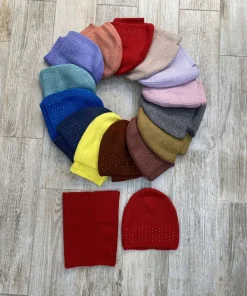 Komplety Czapka damskie,paczka 12szt,mix kolor