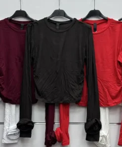 Bluzki Damskie WŁOSKA,Size uni,paczka 6szt, mix kolor