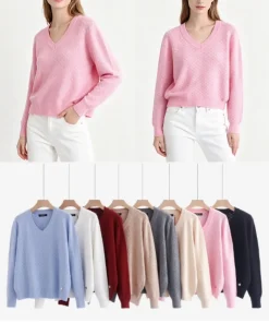 Swetry damskie,size m/l-xl/2xl,Paczka 12szt ,mix kolor