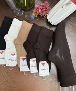Skarpety Damskie,size 35-42,Paczka 40szt ,mix kolor