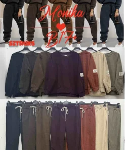 Komplety Damskie WŁOSKA,Size uni,paczka 6szt, mix kolor