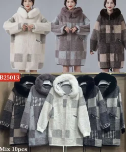 Kurtki damskie, size uni,paczka 10szt,mix kolor