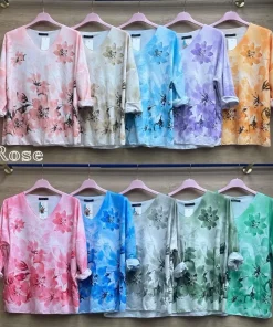 Bluzki Damskie ,size uni,paczka 6szt,mix kolor