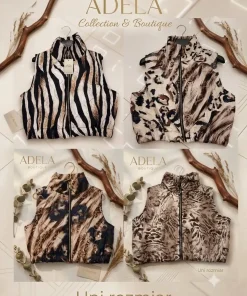 Kamizelki damskie, size uni,paczka 6szt,mix kolor