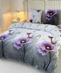 Komplet Pościeli,rozmiar :200cmX220c,m+25cm,Paczka 3szt ,1kolor