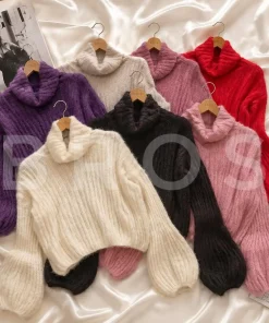 Swetry Damskie ,size uni,paczka 6szt,mix kolor