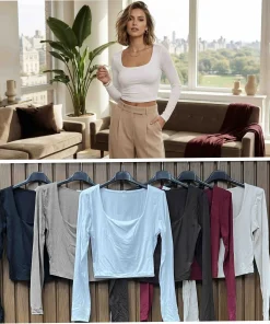 Bluzki Swetry Damskie WŁOSKA,Size uni,paczka 6szt, mix kolor