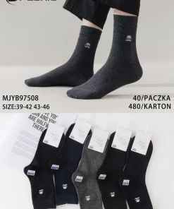 Skarpety MĘSKIE,Size 39-46,paczka 40szt, mix kolor