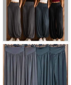 Spodnie damskie WŁOSKA,Size uni ,paczka 6 szt mix kolor