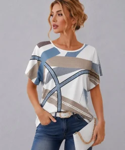Bluzki Damskie,Size 2xl/3xl-4xl/5xl,paczka 12szt, mix kolor