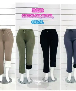Spodnie damskie ,size 2/3-6/7xl,Paczka 12szt,mix kolor