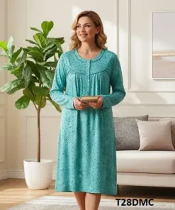 Koszule nocne damskie,size m-3xl, Paczka 10szt ,mix kolor