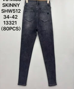 Jeansy Damskie,Size 34-42,paczka 10szt, 1 kolor