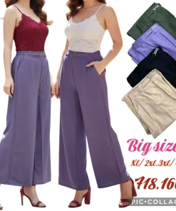 Spodnie damskie,Size xl/2xl-3xl/4xl,paczka 12szt, mix kolor