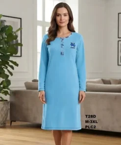 Koszule nocne damskie,size m-3xl, Paczka 10szt ,mix kolor