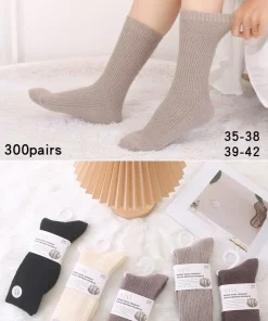 Skarpety Damskie,size 35-42,Paczka 30szt ,mix kolor