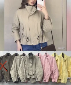 Kurtki Damskie WŁOSKA,Size uni,paczka 6szt, mix kolor