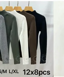 Swetry damskie,size s/m-l/xl,paczka 8szt ,mix kolor