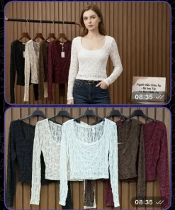 Bluzki Damskie WŁOSKA,Size uni,paczka 6szt, mix kolor