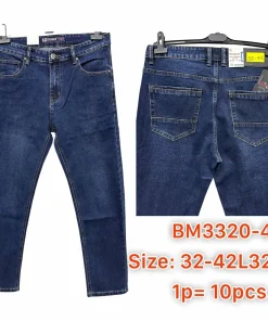Spodnie JEANSOWE MĘSKA,size 32-42,Paczka 10szt, 1kolor