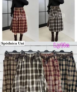Spódnica damskie, size uni,paczka 6szt,mix kolor