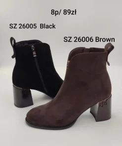 Buty Botki DAMSKIE 36-41 8par)