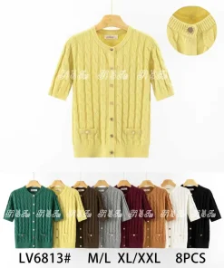 Swetry damskie,size m/l-xl/2xl,Paczka 8szt ,mix kolor