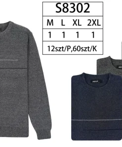 Bluzki MĘSKA ,size m-2xl,paczka 12szt ,mix kolor