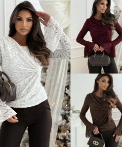 Bluzki Damskie WŁOSKA,Size uni,paczka 6szt, mix kolo