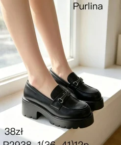 Buty Półbuty DAMSKIE (36-41, 12par)