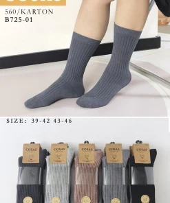 Skarpety MĘSKIE,Size 39-46,paczka 40szt, mix kolor